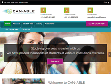 Tablet Screenshot of can-able.com
